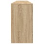 Aparador con luces LED roble Sonoma 181,5x37x67 cm by , Sideboards - Ref: Foro24-3209004, Price: 188,66 €, Discount: %