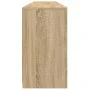 Aparador con luces LED roble Sonoma 181,5x37x67 cm by , Sideboards - Ref: Foro24-3209004, Price: 205,75 €, Discount: %