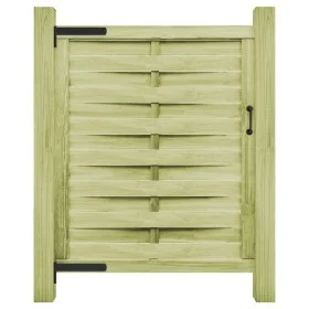 Gartentor aus grün imprägniertem Kiefernholz, 100 x 125 cm von vidaXL, Gartentore - Ref: Foro24-45310, Preis: 58,14 €, Rabatt: %