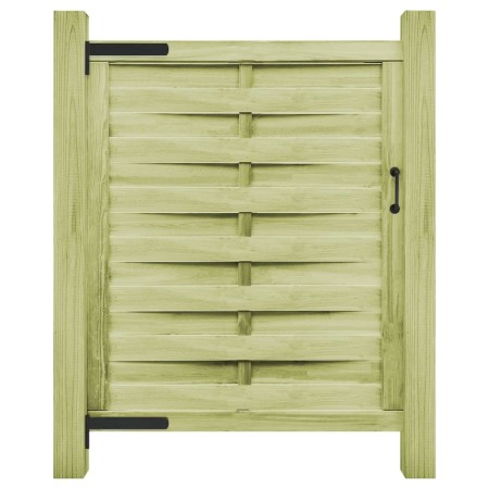 Gartentor aus grün imprägniertem Kiefernholz, 100 x 125 cm von vidaXL, Gartentore - Ref: Foro24-45310, Preis: 59,21 €, Rabatt: %