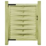 Gartentor aus grün imprägniertem Kiefernholz, 100 x 125 cm von vidaXL, Gartentore - Ref: Foro24-45310, Preis: 59,21 €, Rabatt: %