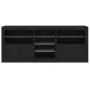 Aparador con luces LED negro 181,5x37x67 cm by , Sideboards - Ref: Foro24-3209038, Price: 220,49 €, Discount: %