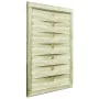 Green impregnated pine wood garden door 100x125 cm by vidaXL, garden gates - Ref: Foro24-45310, Price: 59,21 €, Discount: %