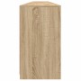 Aparador con luces LED roble Sonoma 283x37x67 cm by , Sideboards - Ref: Foro24-3209025, Price: 307,85 €, Discount: %