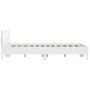 Bettgestell mit Kopfteil und weißen LED-Leuchten 140x200 cm von , Betten und Lattenroste - Ref: Foro24-3207546, Preis: 140,76...