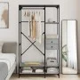 Armario con cajones madera ingeniería gris Sonoma 100x40x180 cm by , Wardrobes - Ref: Foro24-838951, Price: 129,89 €, Discoun...