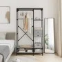 Armario con cajones madera ingeniería gris Sonoma 100x40x180 cm by , Wardrobes - Ref: Foro24-838951, Price: 129,89 €, Discoun...