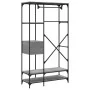 Armario con cajones madera ingeniería gris Sonoma 100x40x180 cm by , Wardrobes - Ref: Foro24-838951, Price: 129,89 €, Discoun...