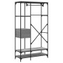 Schrank mit Schubladen aus grauem Sonoma-Ingenieurholz 100x40x180 cm. von , Kleiderschränke - Ref: Foro24-838951, Preis: 129,...