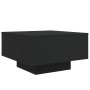 Mesa de centro madera de ingeniería negro 55x55x31 cm by , Coffee table - Ref: Foro24-836568, Price: 42,71 €, Discount: %
