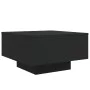 Mitteltisch aus schwarzem Ingenieurholz 55x55x31 cm von , Couchtisch - Ref: Foro24-836568, Preis: 42,17 €, Rabatt: %