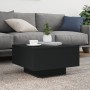Mesa de centro madera de ingeniería negro 55x55x31 cm by , Coffee table - Ref: Foro24-836568, Price: 42,71 €, Discount: %