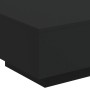 Mesa de centro madera de ingeniería negro 55x55x31 cm by , Coffee table - Ref: Foro24-836568, Price: 42,71 €, Discount: %