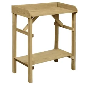 Impregnated pine wood planter table 75x40x90 cm by vidaXL, Pot stands - Ref: Foro24-45302, Price: 55,67 €, Discount: %