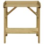 Pflanztisch aus imprägniertem Kiefernholz, 75 x 40 x 90 cm von vidaXL, Topfständer - Ref: Foro24-45302, Preis: 58,00 €, Rabat...
