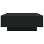 Mesa de centro con luces LED negro 80x80x31 cm by , Coffee table - Ref: Foro24-836589, Price: 74,44 €, Discount: %