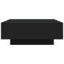 LED-beleuchteter Couchtisch in Schwarz, 80x80x31 cm. von , Couchtisch - Ref: Foro24-836589, Preis: 74,44 €, Rabatt: %