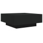 Mesa de centro madera de ingeniería negro 80x80x31 cm by , Coffee table - Ref: Foro24-836582, Price: 74,79 €, Discount: %