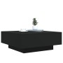 Mesa de centro madera de ingeniería negro 80x80x31 cm by , Coffee table - Ref: Foro24-836582, Price: 74,79 €, Discount: %