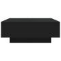 Mesa de centro madera de ingeniería negro 80x80x31 cm by , Coffee table - Ref: Foro24-836582, Price: 74,79 €, Discount: %