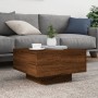 LED-Couchtisch in brauner Eiche mit den Maßen 55x55x31 cm. von , Couchtisch - Ref: Foro24-836580, Preis: 50,00 €, Rabatt: %