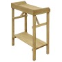 Mesa de jardinera madera de pino impregnada 75x40x90 cm de vidaXL, Soportes para macetas - Ref: Foro24-45302, Precio: 58,00 €...