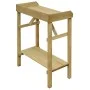 Mesa de jardinera madera de pino impregnada 75x40x90 cm de vidaXL, Soportes para macetas - Ref: Foro24-45302, Precio: 55,67 €...