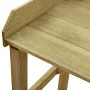 Mesa de jardinera madera de pino impregnada 75x40x90 cm de vidaXL, Soportes para macetas - Ref: Foro24-45302, Precio: 55,67 €...
