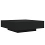 Schwarzer Couchtisch aus Ingenieurholz 100x100x31 cm von , Couchtisch - Ref: Foro24-836596, Preis: 101,35 €, Rabatt: %