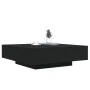 Schwarzer Couchtisch aus Ingenieurholz 100x100x31 cm von , Couchtisch - Ref: Foro24-836596, Preis: 98,86 €, Rabatt: %