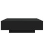Schwarzer Couchtisch aus Ingenieurholz 100x100x31 cm von , Couchtisch - Ref: Foro24-836596, Preis: 101,35 €, Rabatt: %