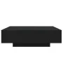 Schwarzer Couchtisch aus Ingenieurholz 100x100x31 cm von , Couchtisch - Ref: Foro24-836596, Preis: 98,86 €, Rabatt: %