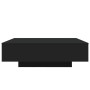 Schwarzer Couchtisch aus Ingenieurholz 100x100x31 cm von , Couchtisch - Ref: Foro24-836596, Preis: 101,35 €, Rabatt: %