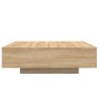 LED-Couchtisch in Sonoma-Eiche mit den Maßen 100x100x31 cm. von , Couchtisch - Ref: Foro24-836604, Preis: 120,31 €, Rabatt: %