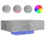 LED-Couchtisch in Betongrau mit den Maßen 85x55x31 cm. von , Couchtisch - Ref: Foro24-836612, Preis: 76,90 €, Rabatt: %
