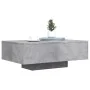 LED-Couchtisch in Betongrau mit den Maßen 85x55x31 cm. von , Couchtisch - Ref: Foro24-836612, Preis: 76,90 €, Rabatt: %