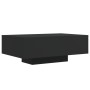 Mesa de centro con luces LED negro 85x55x31 cm by , Coffee table - Ref: Foro24-836610, Price: 62,59 €, Discount: %
