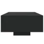 LED-beleuchteter Couchtisch in Schwarz 85x55x31 cm von , Couchtisch - Ref: Foro24-836610, Preis: 68,62 €, Rabatt: %
