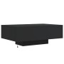 Mesa de centro con luces LED negro 85x55x31 cm by , Coffee table - Ref: Foro24-836610, Price: 62,59 €, Discount: %