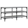 Banco zapatero madera de ingeniería gris Sonoma 100x38,5x49 cm by , Benches for halls and storage - Ref: Foro24-839046, Price...