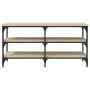 Ingenieurholz-Schuhbank in Sonoma-Eiche 100x38,5x49 cm. von , Bänke für Hallen und Lager - Ref: Foro24-839044, Preis: 61,67 €...