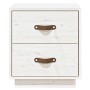 2 solid pine wood bedside tables 40x34x45 cm by vidaXL, Nightstands - Ref: Foro24-818328, Price: 87,11 €, Discount: %