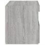 Mesitas de noche con luces LED 2 uds gris Sonoma 50x40x45 cm de , Mesitas de noche - Ref: Foro24-836774, Precio: 84,92 €, Des...