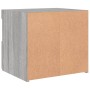 Mesitas de noche con luces LED 2 uds gris Sonoma 50x40x45 cm de , Mesitas de noche - Ref: Foro24-836774, Precio: 87,08 €, Des...