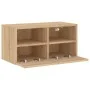 TV-Wandmöbel aus Sonoma-Eichenfurnier, 60x30x30 cm. von , TV-Möbel - Ref: Foro24-836858, Preis: 43,27 €, Rabatt: %