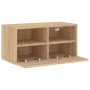 TV-Wandmöbel aus Sonoma-Eichenfurnier, 60x30x30 cm. von , TV-Möbel - Ref: Foro24-836858, Preis: 44,04 €, Rabatt: %