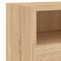 TV-Wandmöbel aus Sonoma-Eichenfurnier, 60x30x30 cm. von , TV-Möbel - Ref: Foro24-836858, Preis: 44,04 €, Rabatt: %