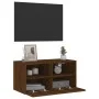 Wand-TV-Möbel aus braunem Eichenfurnierholz 60x30x30 cm von , TV-Möbel - Ref: Foro24-836866, Preis: 43,81 €, Rabatt: %