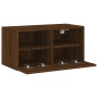 Wand-TV-Möbel aus braunem Eichenfurnierholz 60x30x30 cm von , TV-Möbel - Ref: Foro24-836866, Preis: 44,49 €, Rabatt: %
