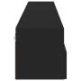 Muebles de pared TV 2 uds madera ingeniería negro 100x30x30 cm de , Muebles TV - Ref: Foro24-836885, Precio: 106,27 €, Descue...